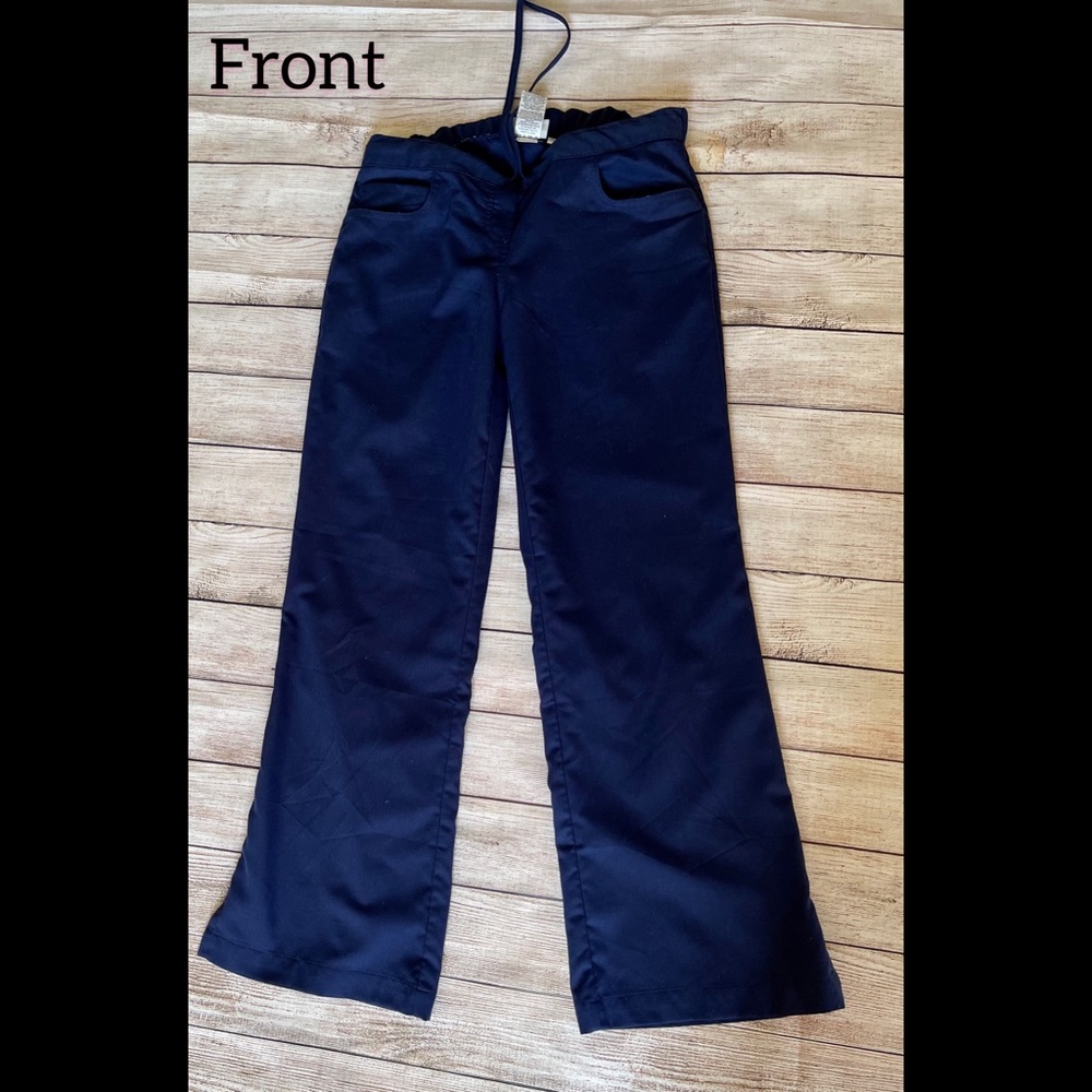 🚨SOLD🚨Grey’s Anatomy Scrub Pants Size XS Petite Dark Navy Blue Back Pockets